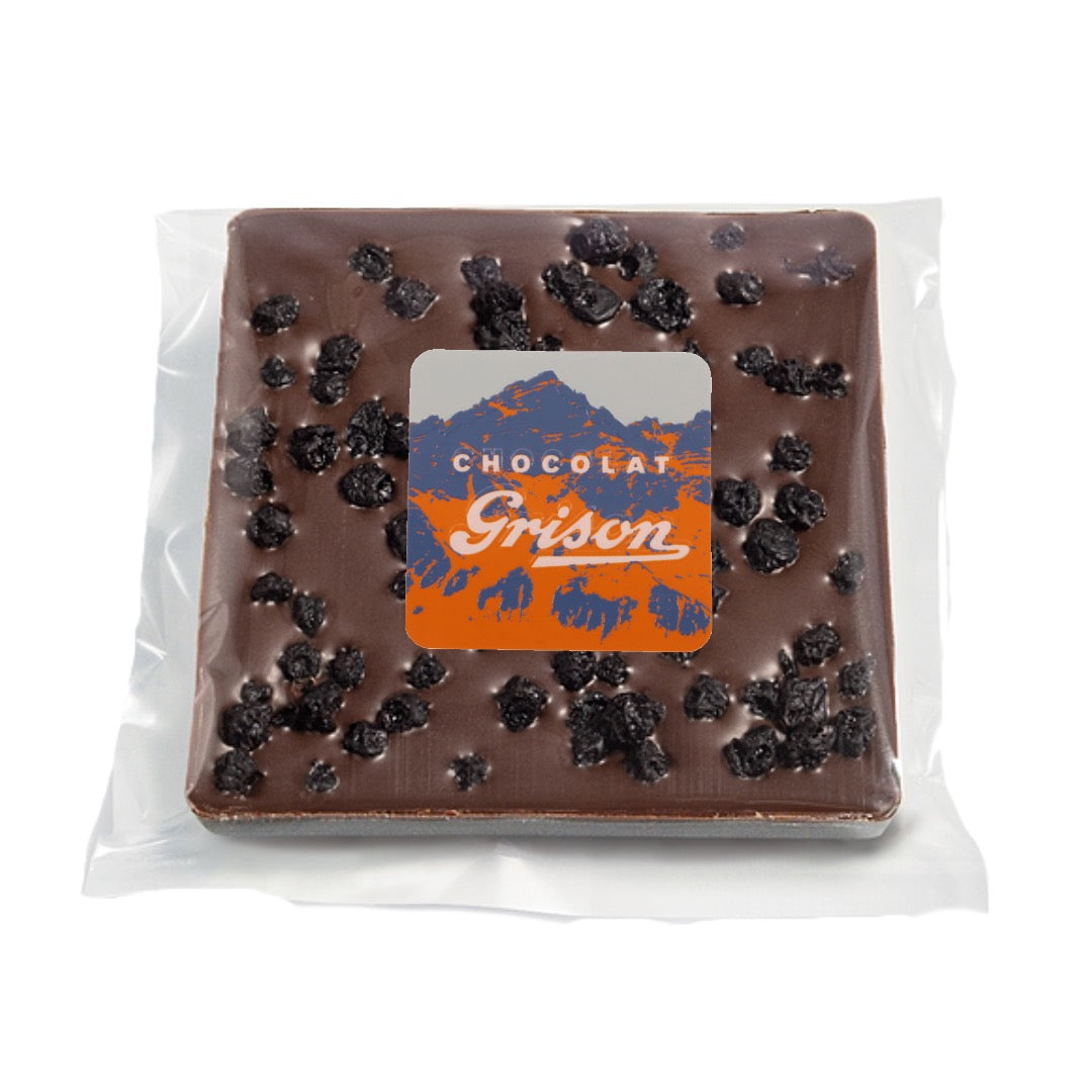 Grison Bergschokolade Heidelbeere