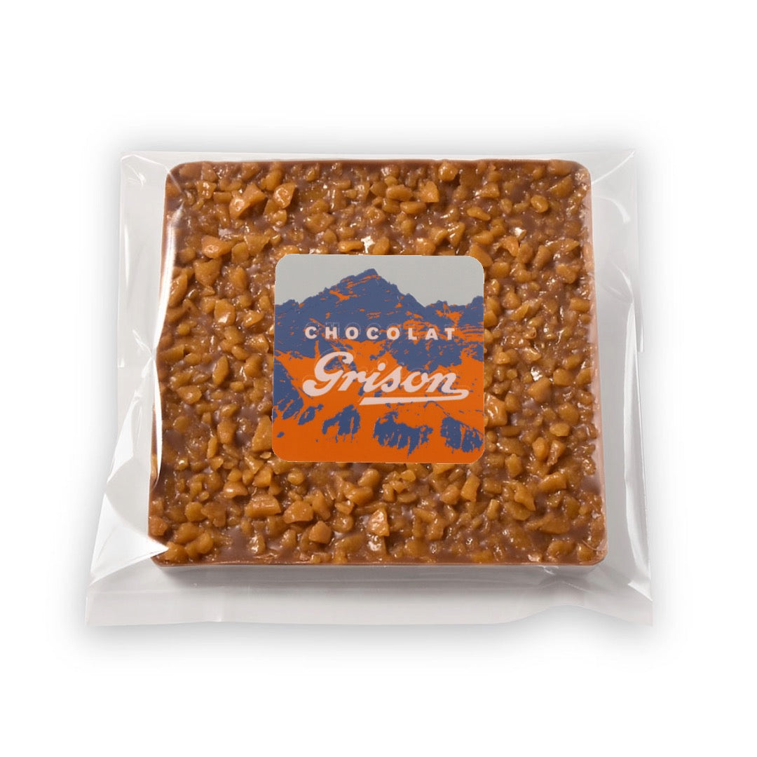 Grison Bergschokolade Mandelkrokant