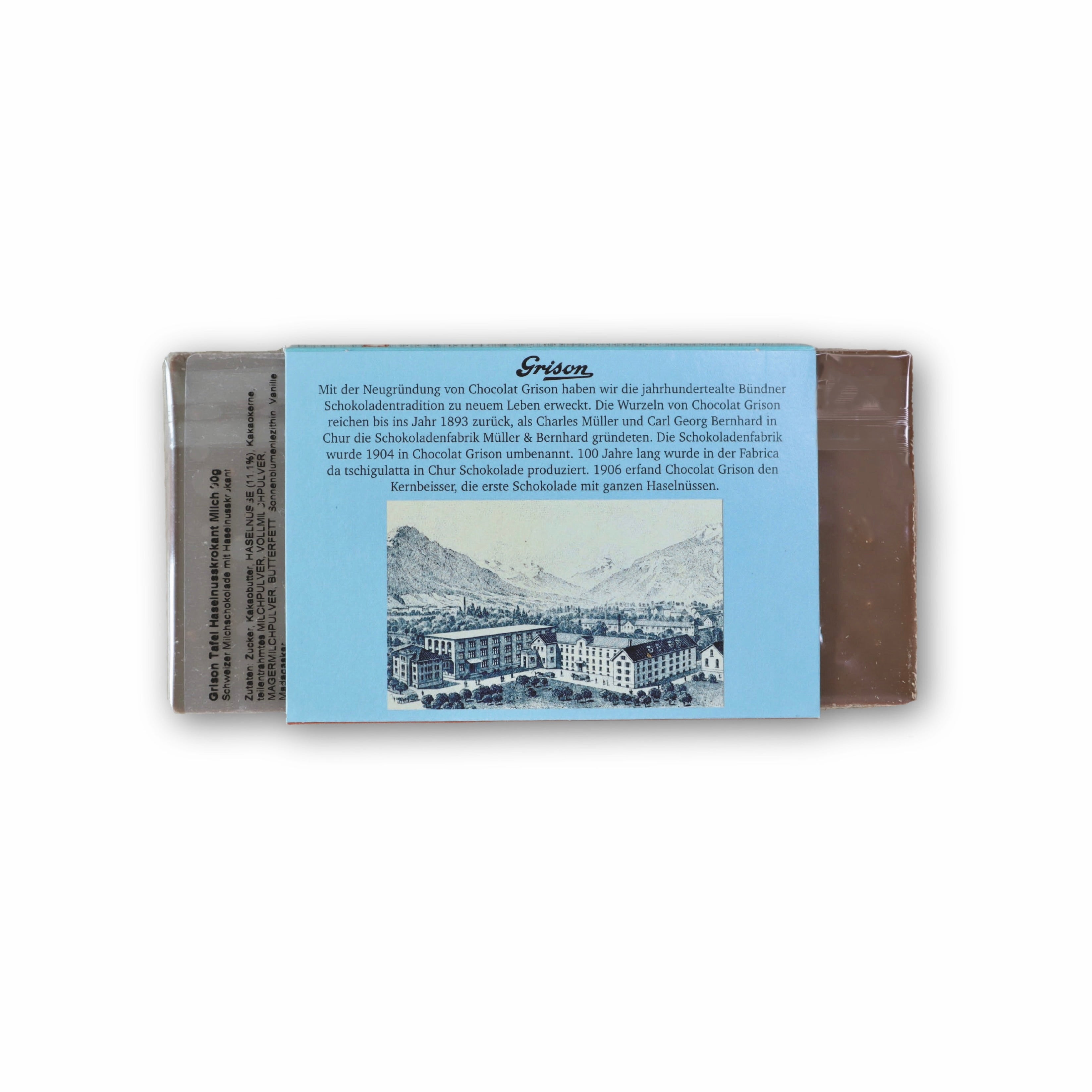 Grison Tafel Haselnusskrokant
