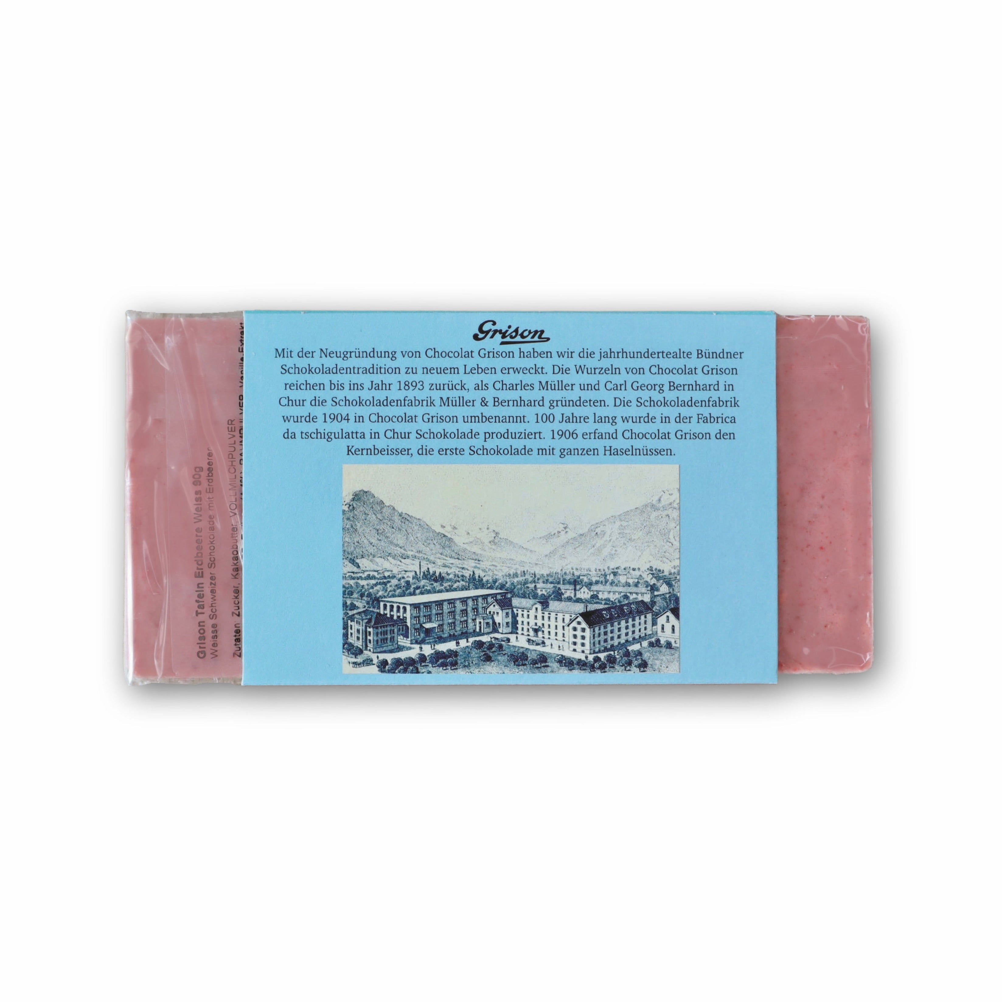 Grison Tafel Weiss Erdbeere