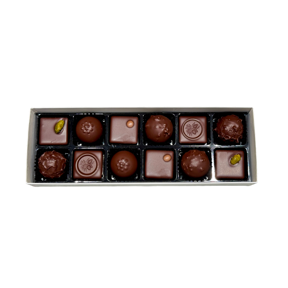 Dark Truffle & Praline Selection